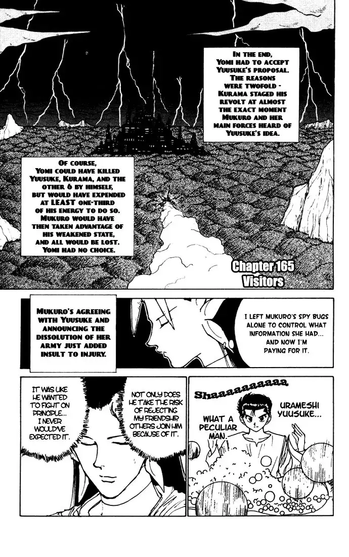 Yu Yu Hakusho Chapter 165 3